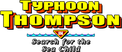 Typhoon Thompson In Search For The Sea Child logo for Amiga
